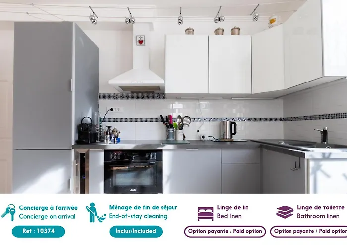 A 150m De La Grande Plage- 4 Adultes,1 Enfant شقة لي سابلِ دولونْ